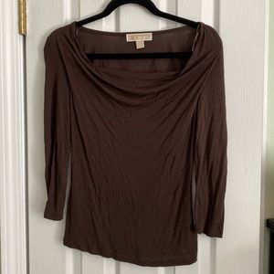 Beautiful espresso 3/4 sleeve tee